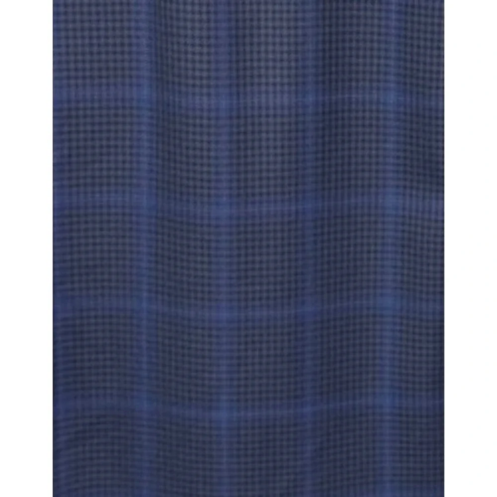 VTG Burberrys Mens Size *42R Blue Plaid Houndstooth Two Button Blazer Sport Coat